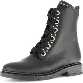 Gabor Veterboots zwart Leer Maat 38.5