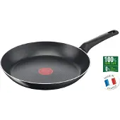 Tefal Simple Cook B5700432, Pan + steelpan, Zwart
