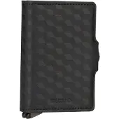 Secrid Twinwallet Portemonnee Optical black & titanium