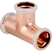 Geberit GE Mapress, T-stuk, ongepolariseerd, diameter 28 mm, 1 stuk.