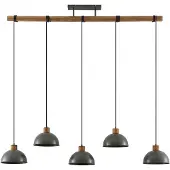 LINDBY Hanglampe , Durbis, dimbare, Grijs, Keuken, Hout, Vintage / Retro