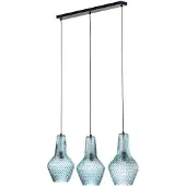 LINDBY Hanglampe , Drakar, dimbare, Blauw, Keuken, Glas, Vintage / Retro