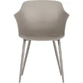 Ebuy24 2 x Camilla tuinstoel grijs.