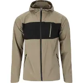 Endurance Sportjas donkerbeige / zwart