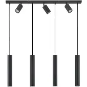 LINDBY Hanglampe , Sanad, dimbare, Zwart, Woonkamer, Metaal, Modern