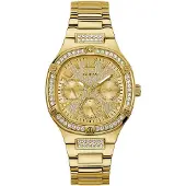 GUESS GW0558L2 Multi-Function Chronograaf Horloge voor dames in goudkleur