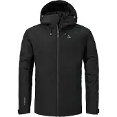 Schöffel Outdoorjas 'Wildkar' zwart / wit