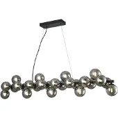LUCANDE Hanglampe , Naelen, dimbare, Grijs, Keuken, Metaal, Modern