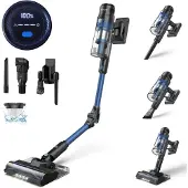 MYBOT S8 Ultra - Steelstofzuiger met Dweilfunctie - 430W - 30Kpa - 3 Zuigniveaus - Vacuum Cleaner - Steelstofzuiger Draadloos - Zonder Zak - Op Accu