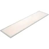 LINDBY LED-paneel Stenley, dimbaar, wit / opaal, Keuken, Kunststof, Modern, LED paneel