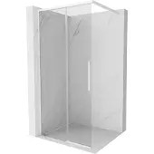 Mexen Rox inloopdouchewand 100 x 200 , transparant 8 mm, wit - 8C2-100-003-20-00
