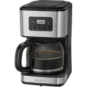 Clatronic KA 3642 Koffiezetapparaat Zwart, RVS Capaciteit koppen: 14 Timerfunctie, Display