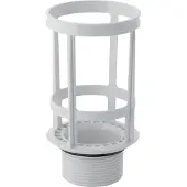 Geberit wastafelset, compleet, voor inbouwreservoir type BJ, bouwjaar 1970-1974, 1 stuk.