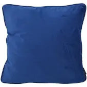 NOVÉE Velvet essential blauw | 45 x 45 cm | kussenhoes | velvet/polyester