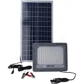 As Schwabe 46984 LED-schijnwerper, Zonne-energiemodule 60 W Lichtkleur (naam): Natuurwit
