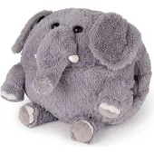 Noxxiez Knuffelkussen handwarmer olifant