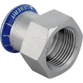 Geberit Mapress Stainless Steel Coupling 22 mm, Transition 3/4 "(31806)
