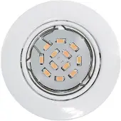 Eglo Peneto - Inbouwspotje - LED - Ø87mm. - Wit - Richtbaar