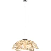 LINDBY Hanglampe , Ilajus, dimbare, Hout, Woonkamer, Bamboe, Boho