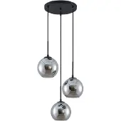LINDBY Hanglampe , Jurian, dimbare, Grijs, Woonkamer, Glas, Modern