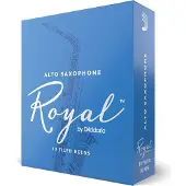 D'addario - Rico Royal by Alto Saxophone Reeds 2.5 (10 Pack)