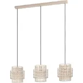 Eglo 390147 Oltamar Hanglamp Staal Zand - 3 x E27