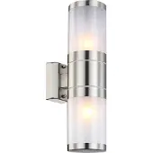 Globo Lighting Rvs Buitenlamp Xeloo 2x E27
