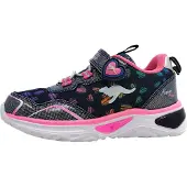 Kangaroos K-SLG Lovin EV Kinderschuhe Mädchen Halbschuhe Klettschuh Blau Freizeit