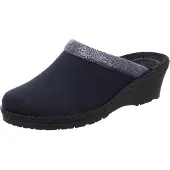 Rohde Neustadt-50 Damenschuhe Hausschuh Blau Freizeit