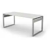 Kerkmann Büromöbelfabrik Bureau Workspace 180cm wit hoogte verstelbaar
