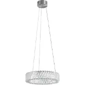 LUCANDE Hanglampe , Glacis, Doorzichtig, Woonkamer, Glas, Designer