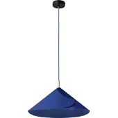 Osram Hanglamp Decor Flip, dimbaar, blauw, Woon-/ Eetkamer, Textiel / Stof / Zijde, Hanglamp