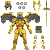 Super7 ULTIMATES! Mighty Morphin Power Rangers Goldar - 8" Actiefiguur met Accessoires