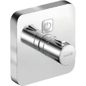 Kludi Push - Thermostatische inbouw douchekraan, voor 1 uitgang, chroom 389010538