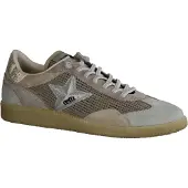 Cetti Sneakers laag 'Sneaker Damen C1385 SRA wasabi Rauleder in grün' beige