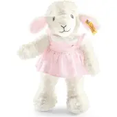 Steiff Slaap lekker Lammetje, roze 28cm