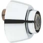 GROHE S-koppeling m. rozet per stuk 1/2"x3/4" verstelbaarheid 7.5mm chroom