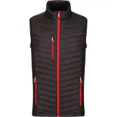 Regatta - Weste Hybrid voor heren, model RG9422 (maat S), zwart/rood