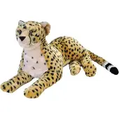 Wild republic Zachte knuffel Cuddle kins Jumbo Cheetah