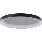 Brilliant Quito - Plafondlamp - LED 30W - 42cm - Zwart Design - Glittereffect - 3-step dim
