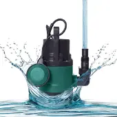 Vonroc Dompelpomp 300W – 6500l/h | Voor schoon en lichtvervuild water
