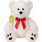 Monzana Teddybeer L Crème 50cm