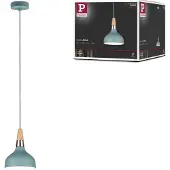 Paulmann Neordic Juna 79652 Hanglamp LED E14 20 W Zachtgroen, Koper, Hout
