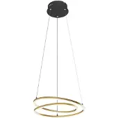 LINDBY Hanglampe , Davian, dimbare, Goud / Messing, Woonkamer, Aluminium, Modern