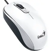 Genius DX-110 - souris - USB - blanc