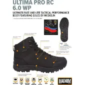 Magnum MAGNUM uniformschoenen heren -Ultima Pro Rc 6.0 - Waterproof - Zwart 45
