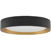 LINDBY Plafondlamp , Kambia, Zwart, Woonkamer, Aluminium, Modern