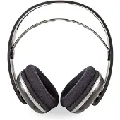 Nedis draadloze stereo over-ear RF hoofdtelefoon met oplaadstation / zwart