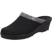 Rohde Pantoffel Women Neustadt-50 2459 Black-Schoenmaat 39