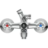 Schutte Savino Badkraan - Mengkraan - Hartafstand 150 mm - Chroom